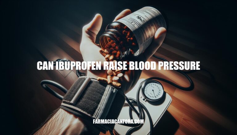 Can Ibuprofen Raise Blood Pressure: Understanding the Risks and Alternatives