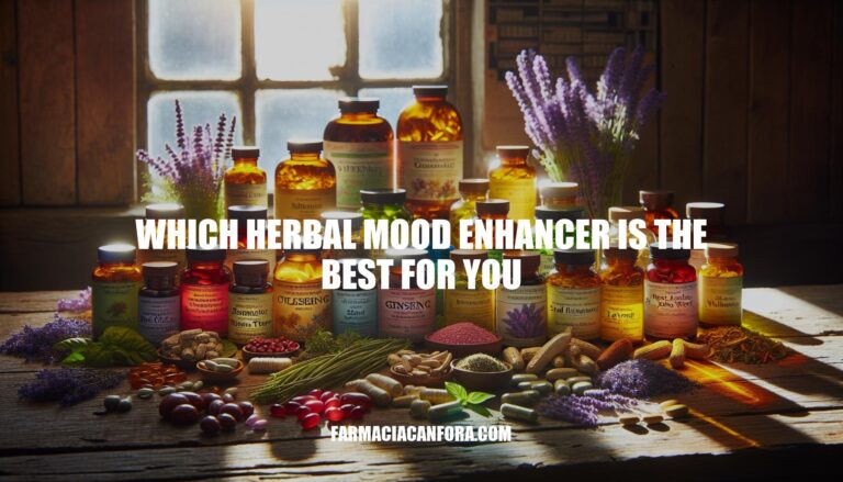 Choosing the Best Herbal Mood Enhancer: Which is Right for You?