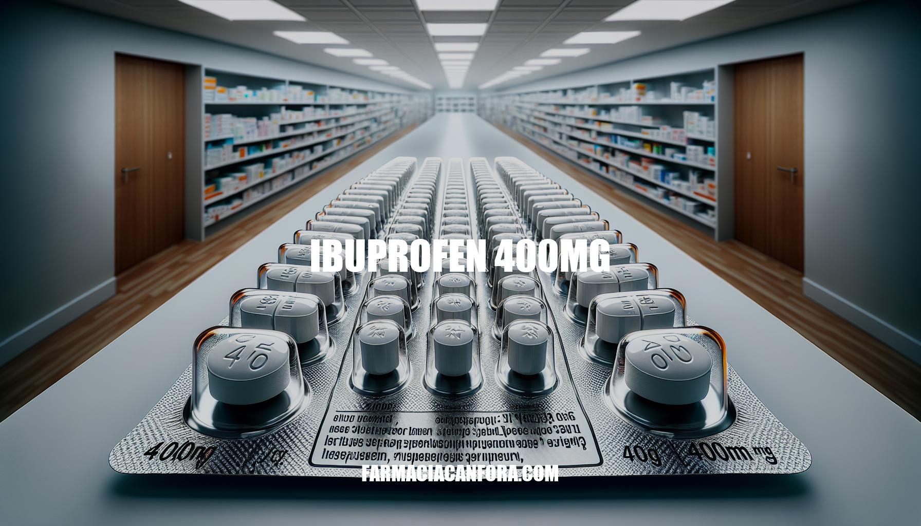 Ibuprofen 400mg: A Comprehensive Guide to Usage, Side Effects, and Alternatives