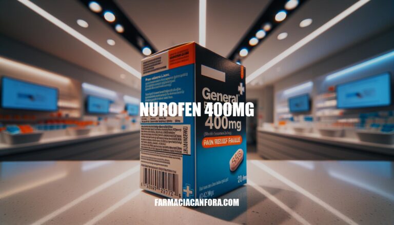 Nurofen 400mg: Pain Relief Medication Overview and Guide