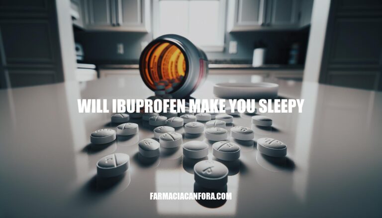 Will Ibuprofen Make You Sleepy: Facts and Myths