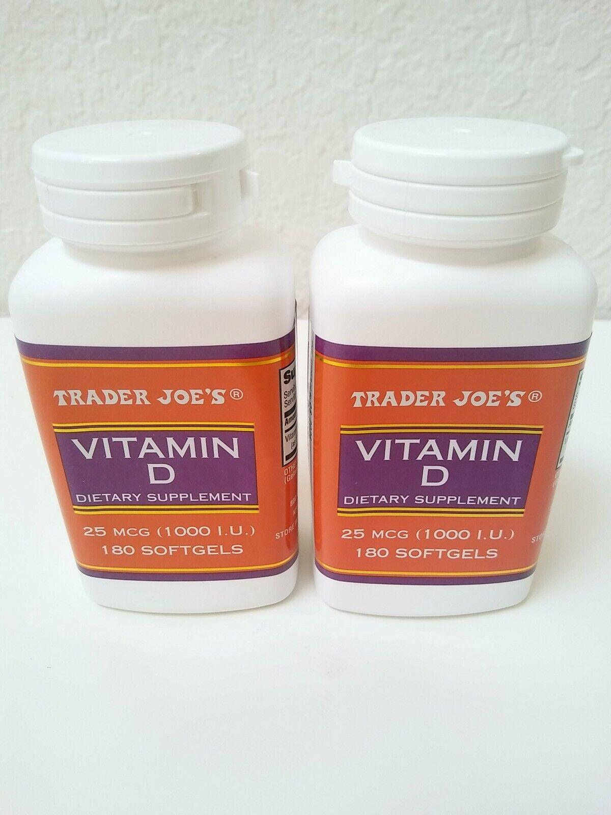Trader Joe's Vitamin D Supplements Essential for Health and Wellness