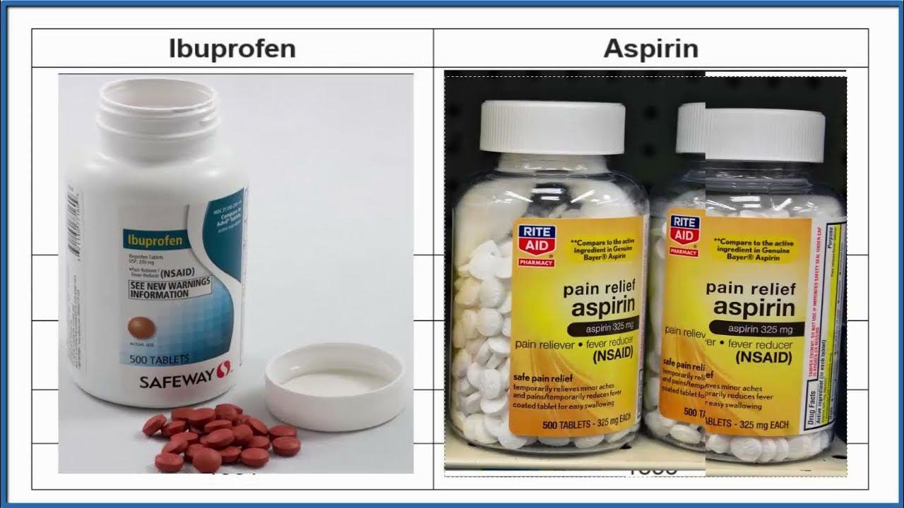 Comparing Nurofen and Aspirin