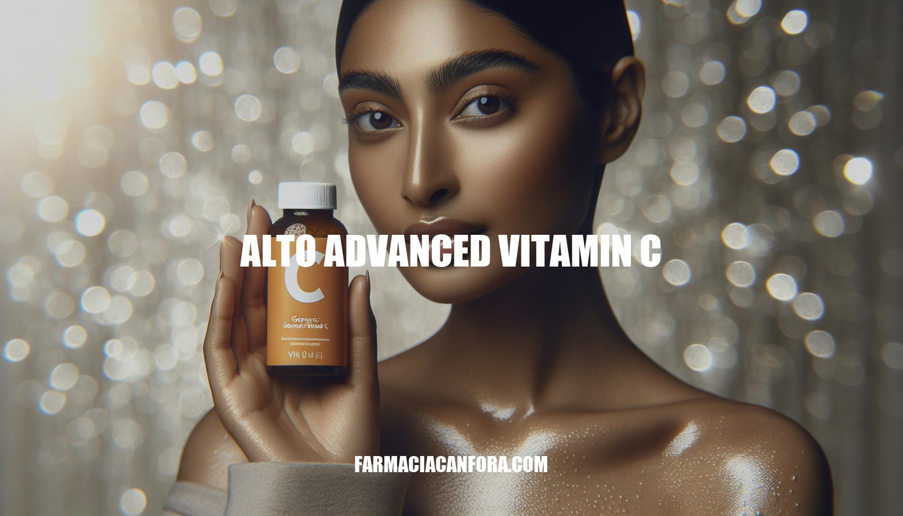 Alto Advanced Vitamin C: The Ultimate Skincare Elixir