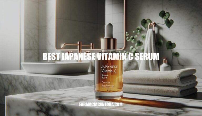 Best Japanese Vitamin C Serum: The Ultimate Guide for Glowing Skin