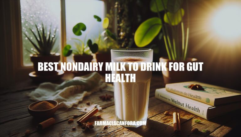 Best Nondairy Milk To Drink For Gut Health: A Comprehensive Guide