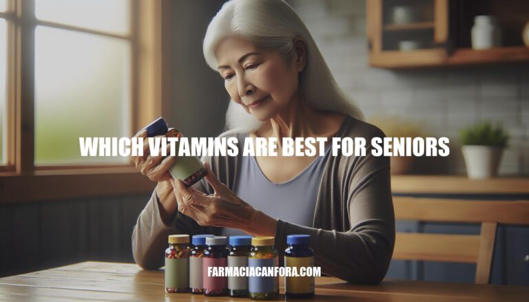 Best Vitamins for Seniors: Which Vitamins Are Best for Seniors?