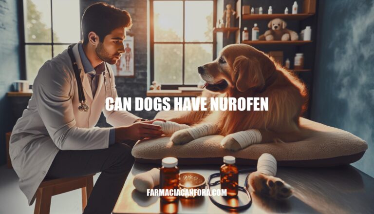 Can Dogs Have Nurofen: Understanding Pet Pain Relief Risks and Alternatives