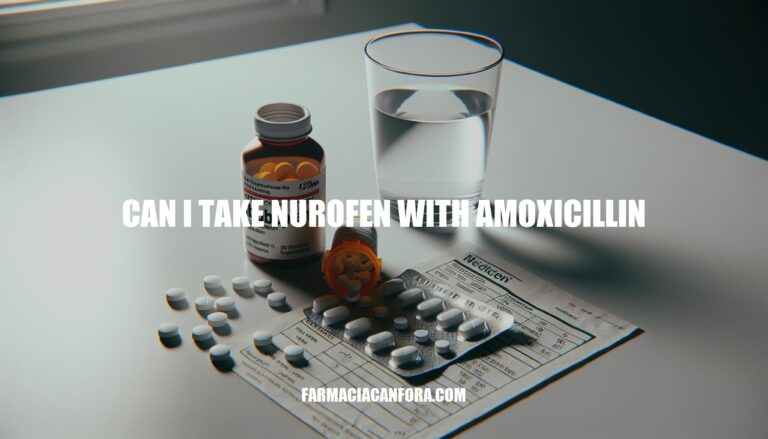 Can I Take Nurofen with Amoxicillin: Safety Considerations and Precautions