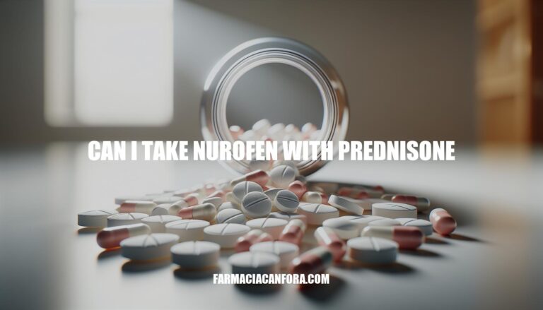 Can I Take Nurofen with Prednisone: Understanding the Interaction and Risks