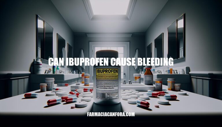 Can Ibuprofen Cause Bleeding: Risks and Safety Guidelines