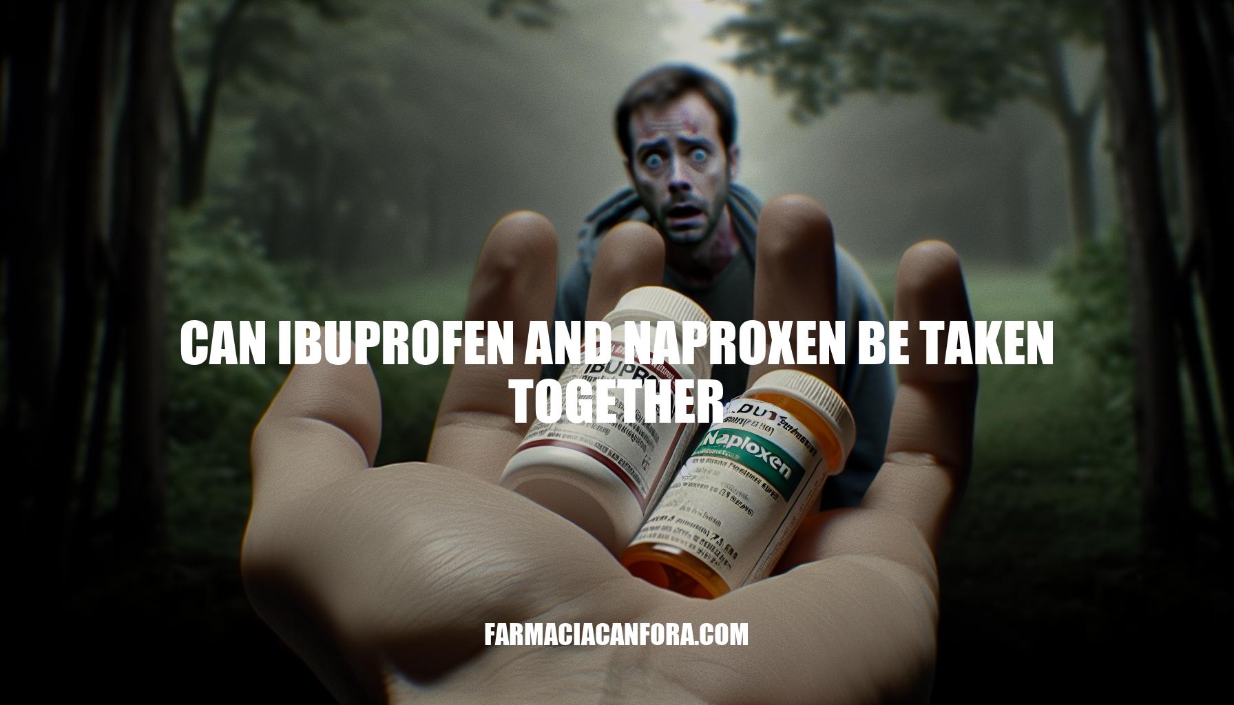 Can Ibuprofen and Naproxen be Taken Together: Risks, Side Effects, and Alternatives