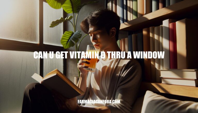 Can You Get Vitamin D Through a Window? Uncovering the Truth