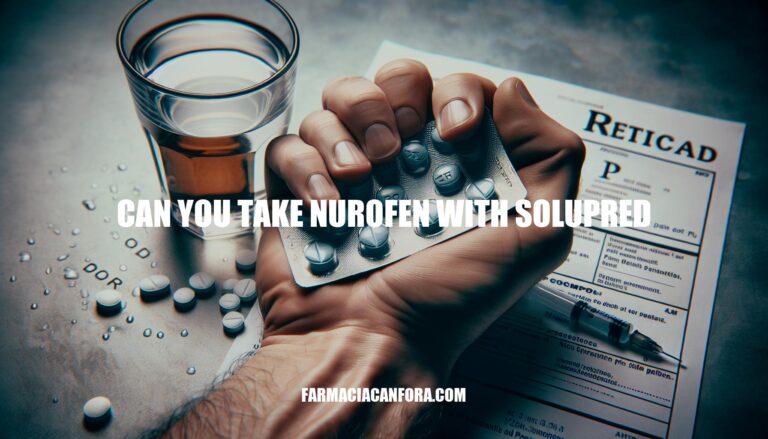 Can You Take Nurofen with Solupred: A Comprehensive Guide