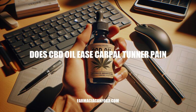 Does CBD Oil Ease Carpal Tunnel Pain: A Comprehensive Guide