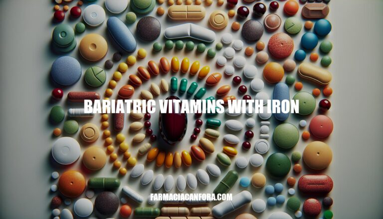 Essential Bariatric Vitamins with Iron: A Comprehensive Guide