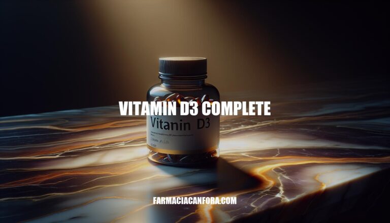 Essential Guide to Vitamin D3 Complete Supplements