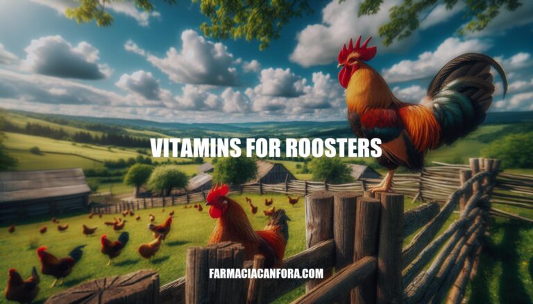 Essential Vitamins for Roosters: A Comprehensive Guide