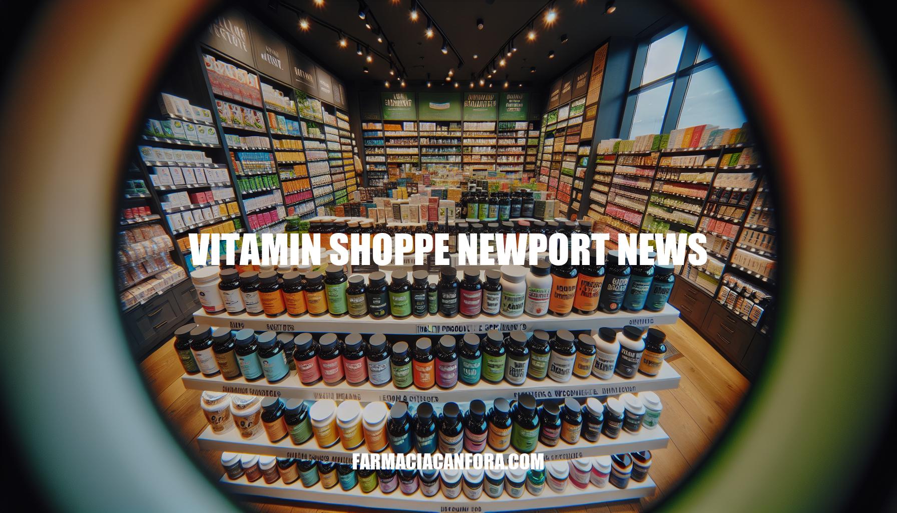 Explore Health and Wellness at Vitamin Shoppe Newport News