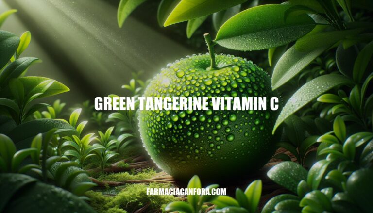 Green Tangerine Vitamin C: The Ultimate Skincare Solution