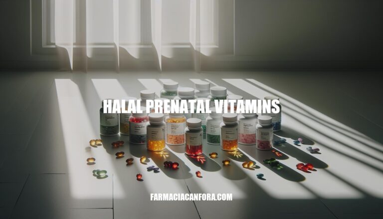 Halal Prenatal Vitamins: Essential Nutrients for Expectant Mothers