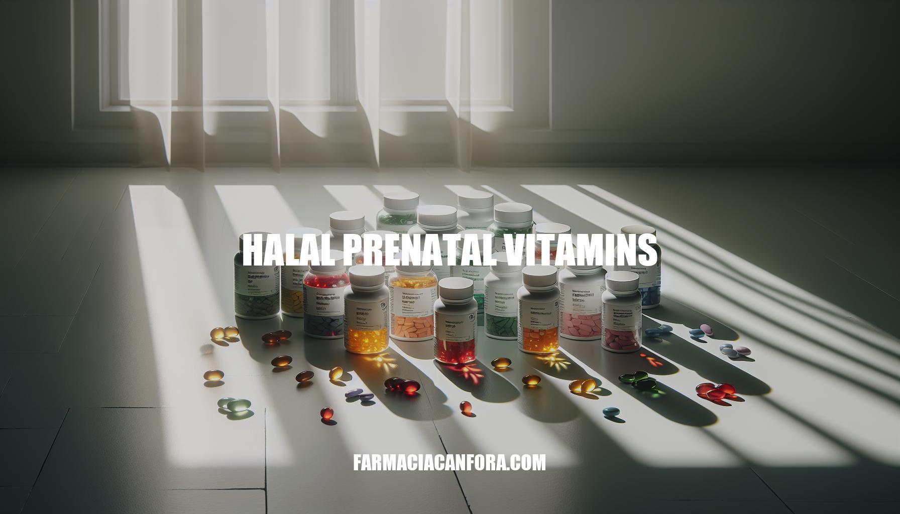 Halal Prenatal Vitamins: Essential Nutrients for Expectant Mothers