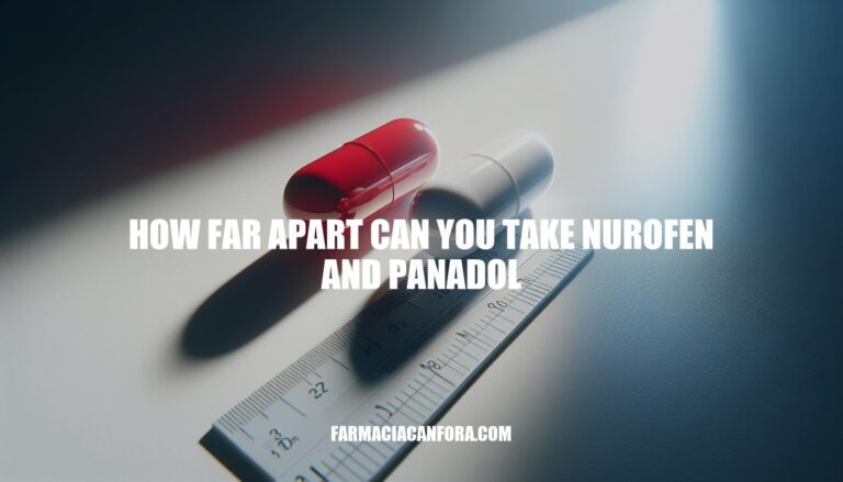 How Far Apart Can You Take Nurofen and Panadol? Effective Pain Management Guide
