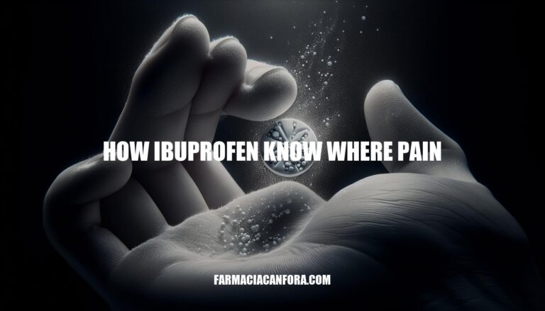 How Ibuprofen Affects Pain: Mechanism Explained
