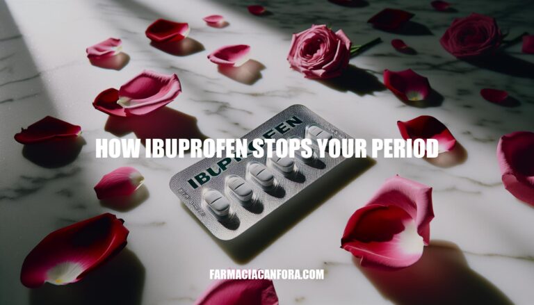 How Ibuprofen Stops Your Period: Effects and Risks