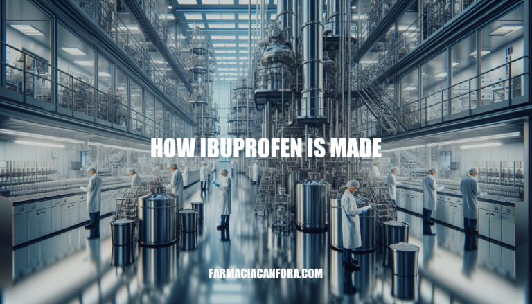 How Ibuprofen is Made: Manufacturing Process and Quality Control