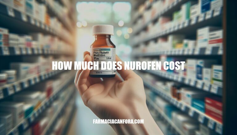 How Much Does Nurofen Cost: A Complete Guide
