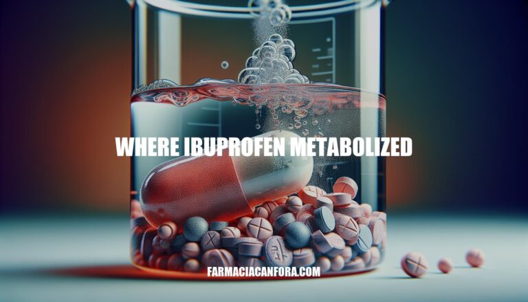 Ibuprofen Metabolism: Where Ibuprofen Is Metabolized in the Body