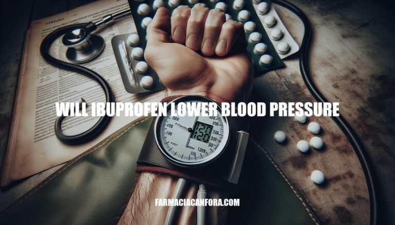 Ibuprofen and Blood Pressure: Will Ibuprofen Lower Blood Pressure? - Exploring the Connection