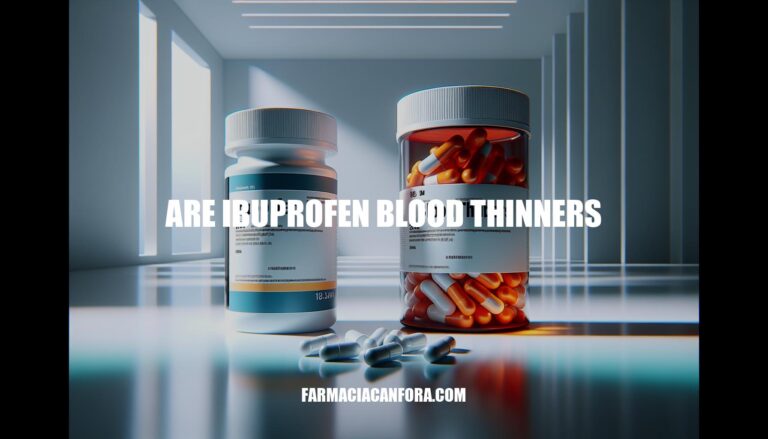 Ibuprofen and Blood Thinners: Unraveling the Facts