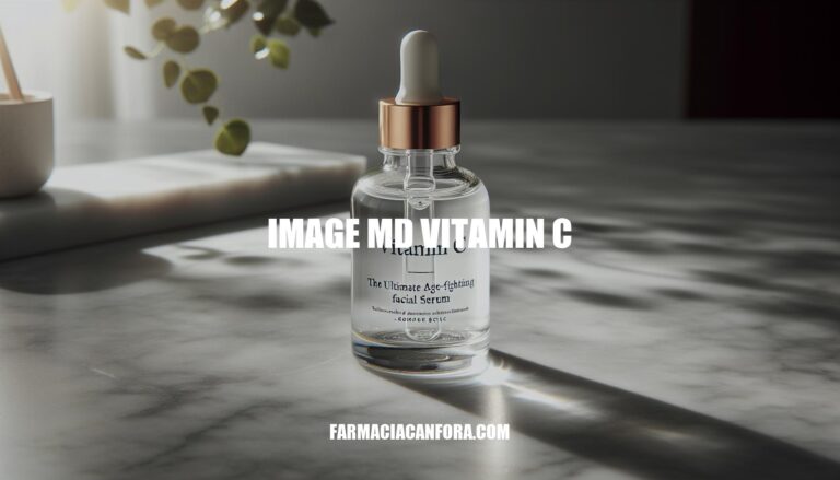 Image MD Vitamin C: The Ultimate Age-Fighting Facial Serum