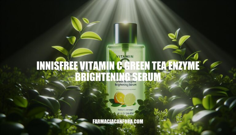 Innisfree Vitamin C Green Tea Enzyme Brightening Serum: Your Skin Elixir