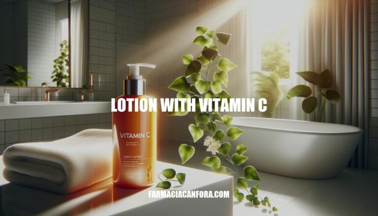 Lotion with Vitamin C: Benefits, Products, and Tips for Skincare Success