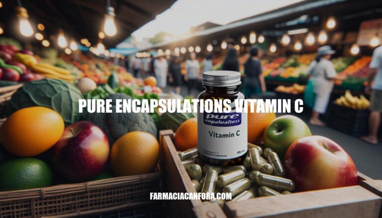 Pure Encapsulations Vitamin C: Superior Quality Supplements for Optimal Health