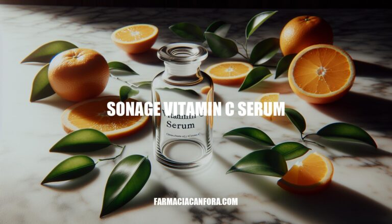 Sonage Vitamin C Serum: Nourish and Rejuvenate Your Skin with the Power of Vitamin C