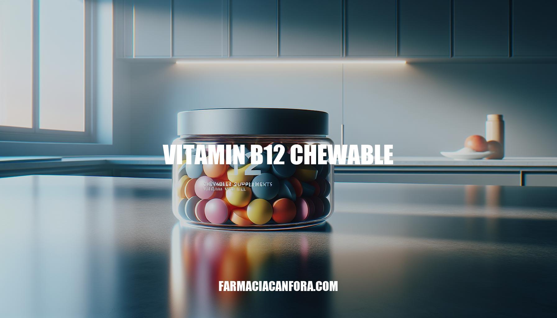 The Benefits of Vitamin B12 Chewable Supplements: A Comprehensive Guide