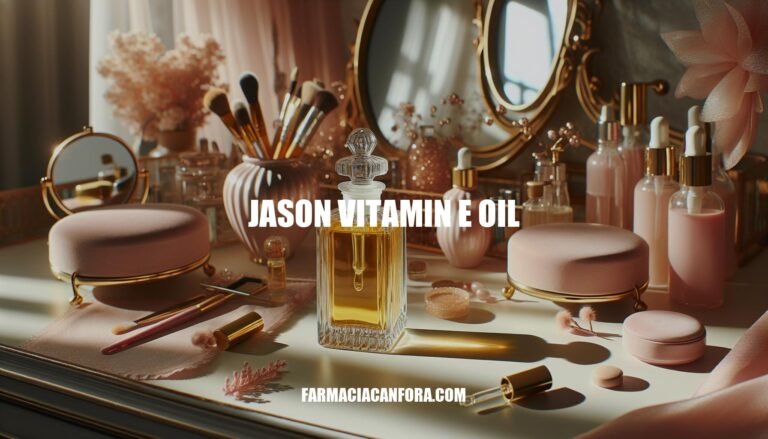 The Ultimate Guide to JASON Vitamin E Oil: Benefits, Uses, and Reviews