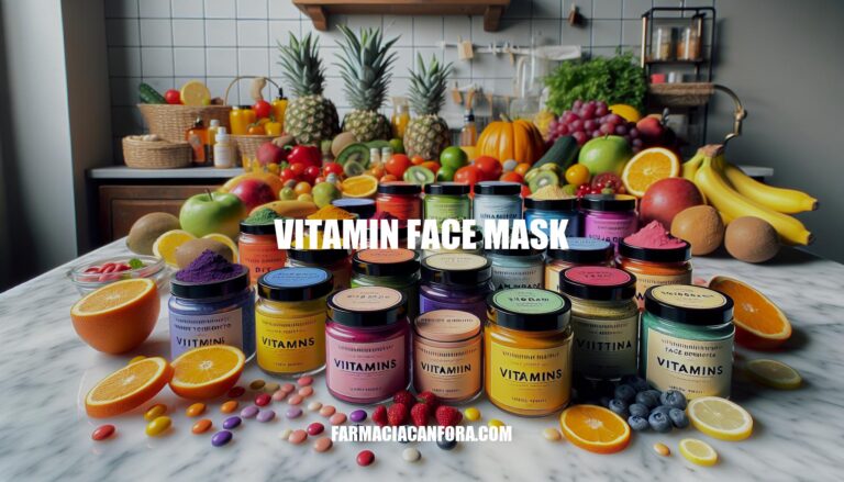 The Ultimate Guide to Vitamin Face Masks: Benefits, Recommendations, and DIY Recipes