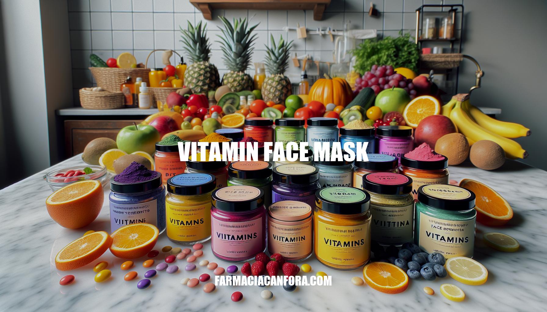 The Ultimate Guide to Vitamin Face Masks: Benefits, Recommendations, and DIY Recipes