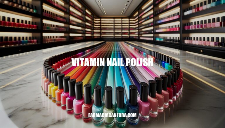 The Vitamin Nail Polish Revolution: Infusing Beauty with Health