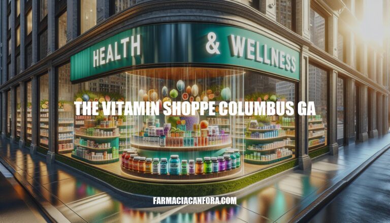 The Vitamin Shoppe Columbus GA: Your One-Stop Wellness Destination