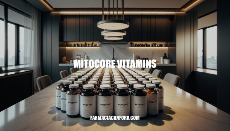 Ultimate Guide to Mitocore Vitamins: Boost Energy and Health with Our Top Nutrition Supplements!