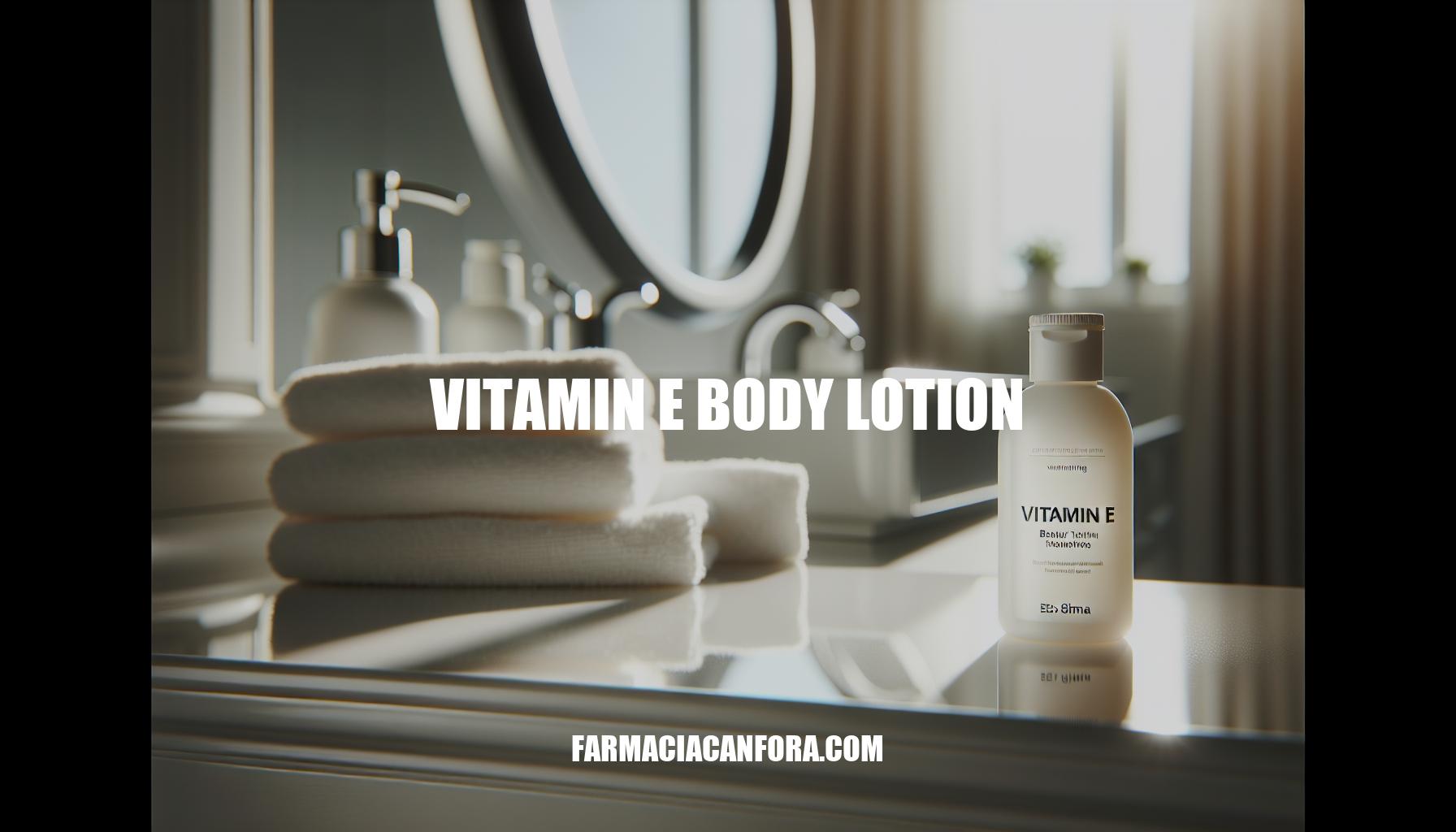 Ultimate Guide to Vitamin E Body Lotion: Benefits, Reviews, and Recommendations