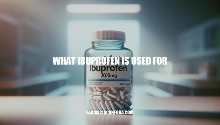 Understanding Ibuprofen: What Ibuprofen Is Used For
