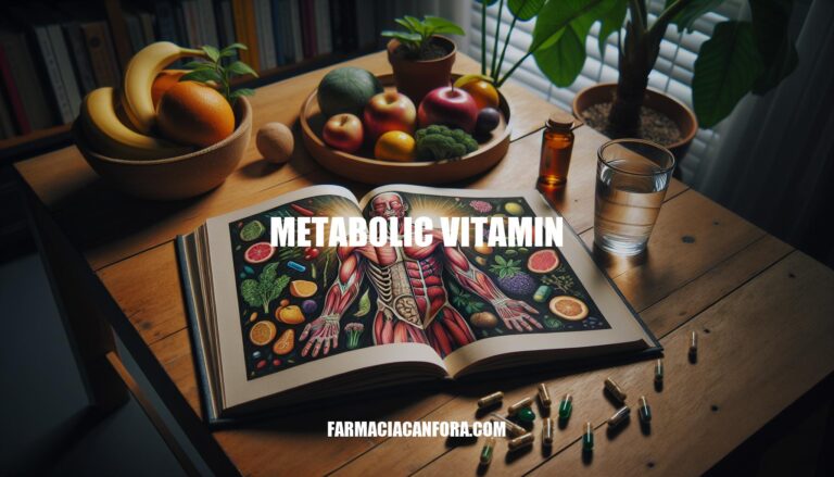 Understanding Metabolic Vitamins: Essential Nutrients for Optimal Health