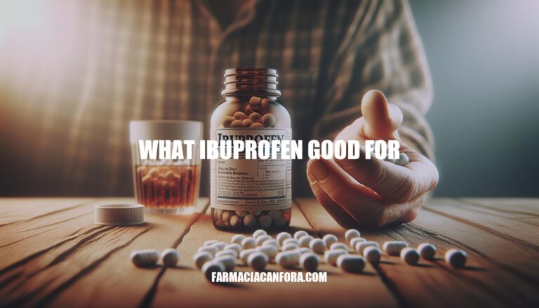 Understanding the Benefits of Ibuprofen: What is Ibuprofen Good For?